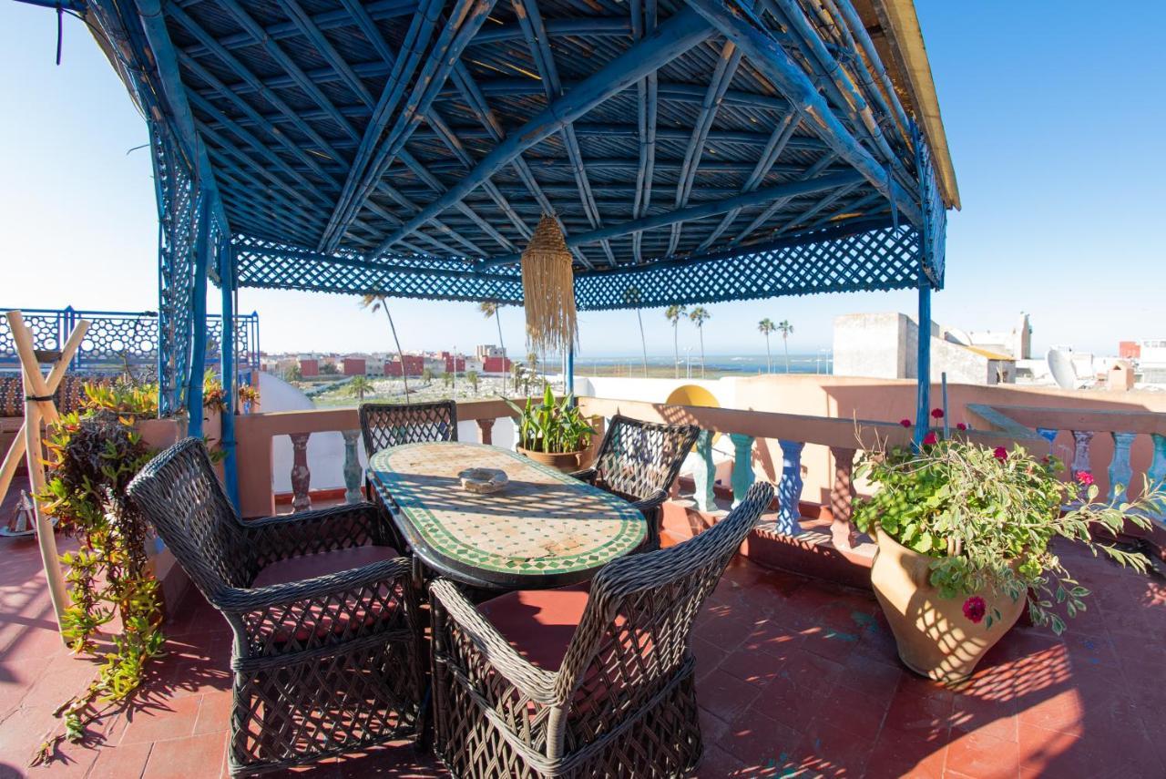 Statia 2 - Vue Imprenable Sur La Mer Depuis Notre Terrasse Au Coeur De La Cite Portugaise D'El Jadida, A 5 Min De La Plage Kültér fotó